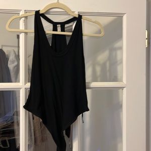 Free People Black Racerback Bodysuit. Worn once